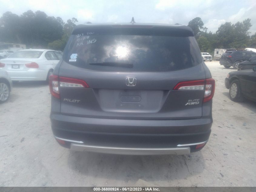 2020 HONDA PILOT ELITE - 5FNYF6H00LB044305