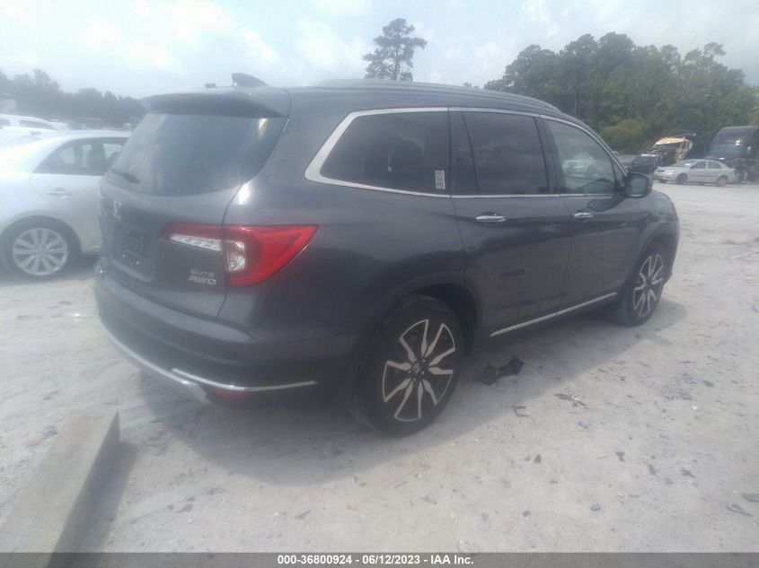 2020 HONDA PILOT ELITE - 5FNYF6H00LB044305