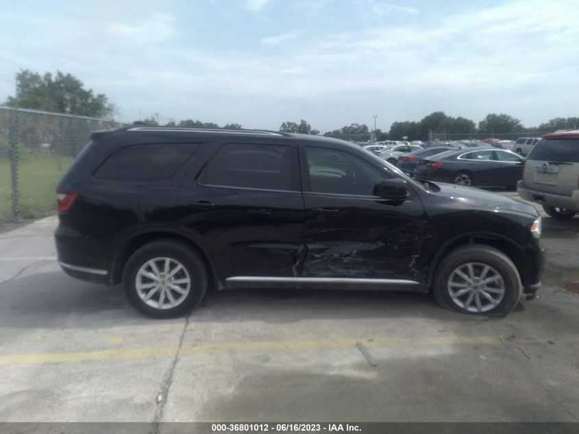 2020 DODGE DURANGO SXT - 1C4RDJAG0LC170665