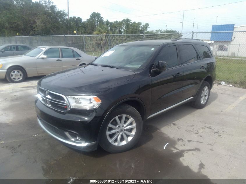 2020 DODGE DURANGO SXT - 1C4RDJAG0LC170665