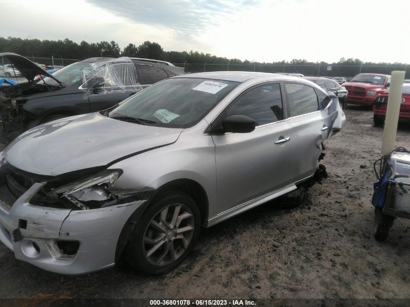 2014 NISSAN SENTRA SR - 3N1AB7AP8EY225012