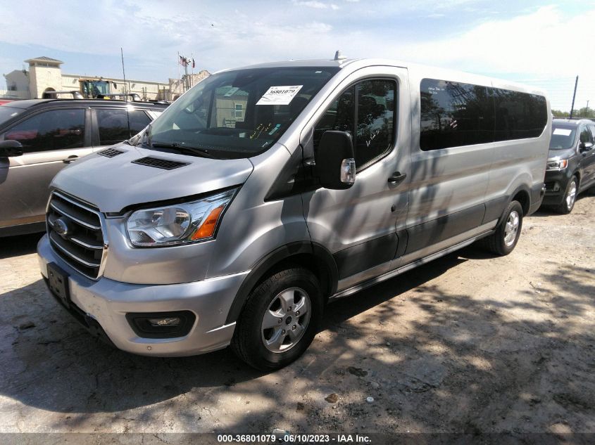 2020 FORD TRANSIT PASSENGER WAGON XL/XLT 1FBAX2Y89LKA10187