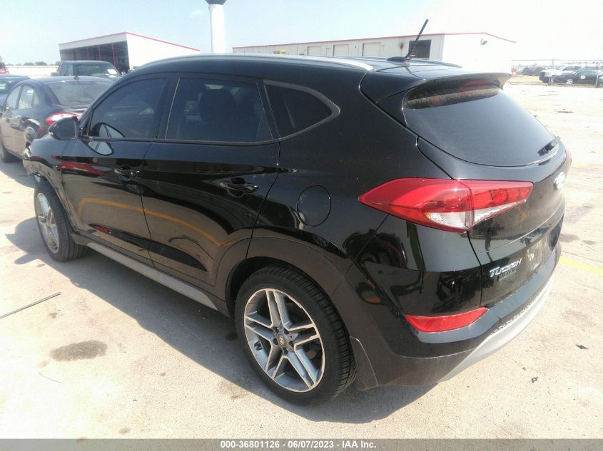 2017 HYUNDAI TUCSON LIMITED/SPORT AND ECO/SE - KM8J3CA2XHU374497