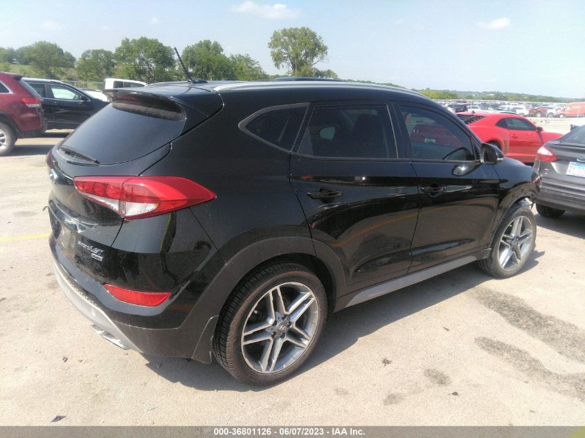 2017 HYUNDAI TUCSON LIMITED/SPORT AND ECO/SE - KM8J3CA2XHU374497