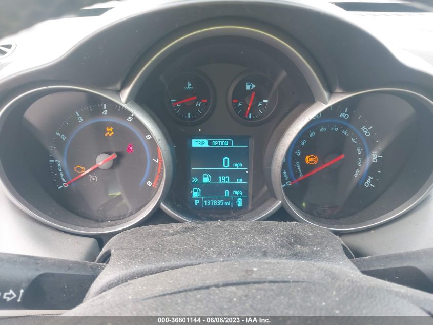 2014 CHEVROLET CRUZE 1LT - 1G1PC5SB0E7126285