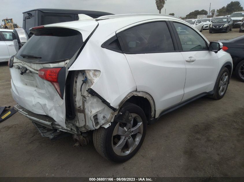 2016 HONDA HR-V EXL - 3CZRU5H76GM712976