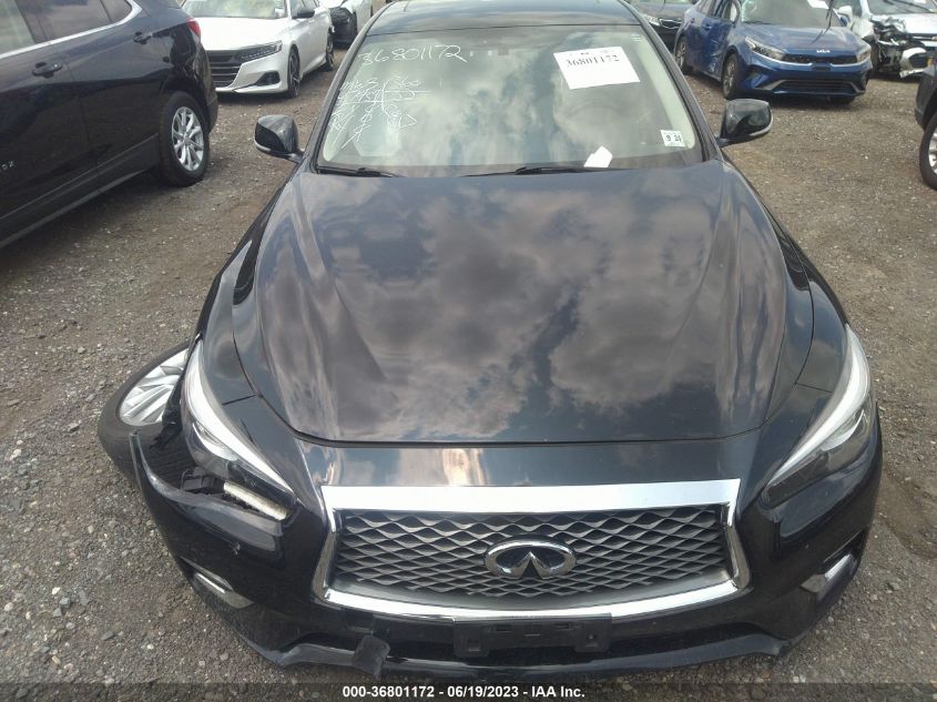 2019 INFINITI Q50 3.0T LUXE - JN1EV7AR7KM554079