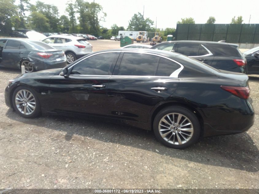 2019 INFINITI Q50 3.0T LUXE - JN1EV7AR7KM554079