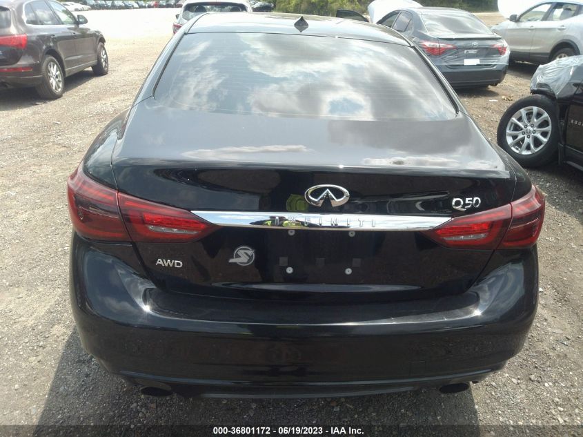 2019 INFINITI Q50 3.0T LUXE - JN1EV7AR7KM554079