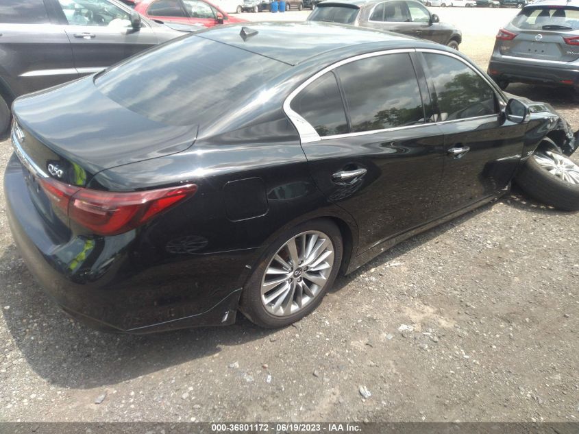 2019 INFINITI Q50 3.0T LUXE - JN1EV7AR7KM554079