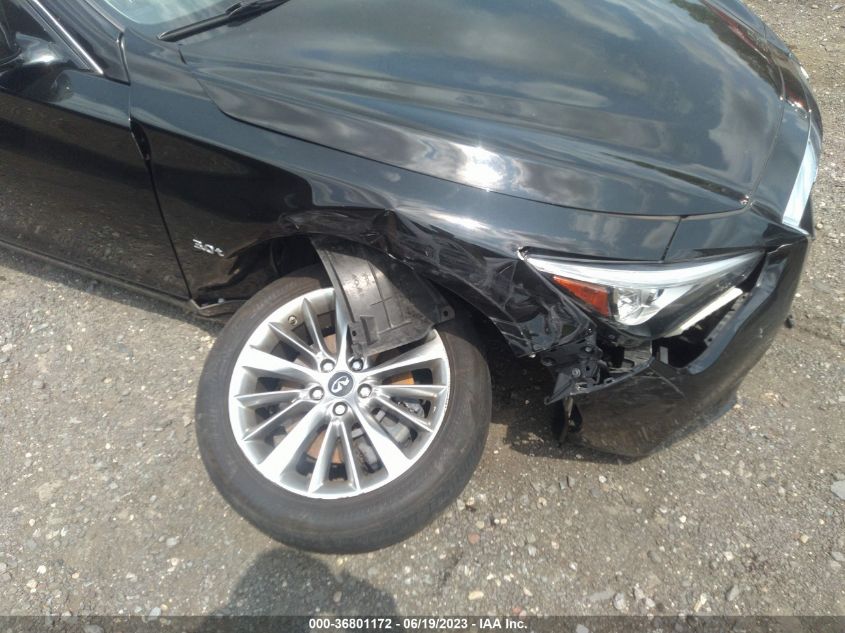 2019 INFINITI Q50 3.0T LUXE - JN1EV7AR7KM554079