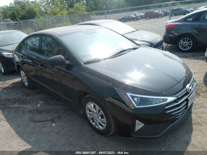 2019 HYUNDAI ELANTRA SE - 5NPD74LF0KH481104