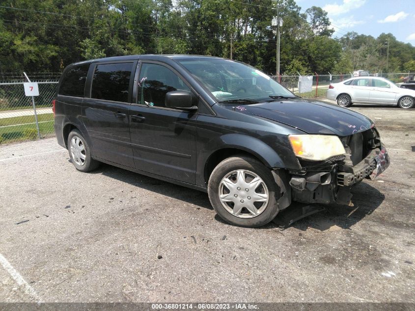 2014 DODGE GRAND CARAVAN SE - 2C4RDGBGXER354880