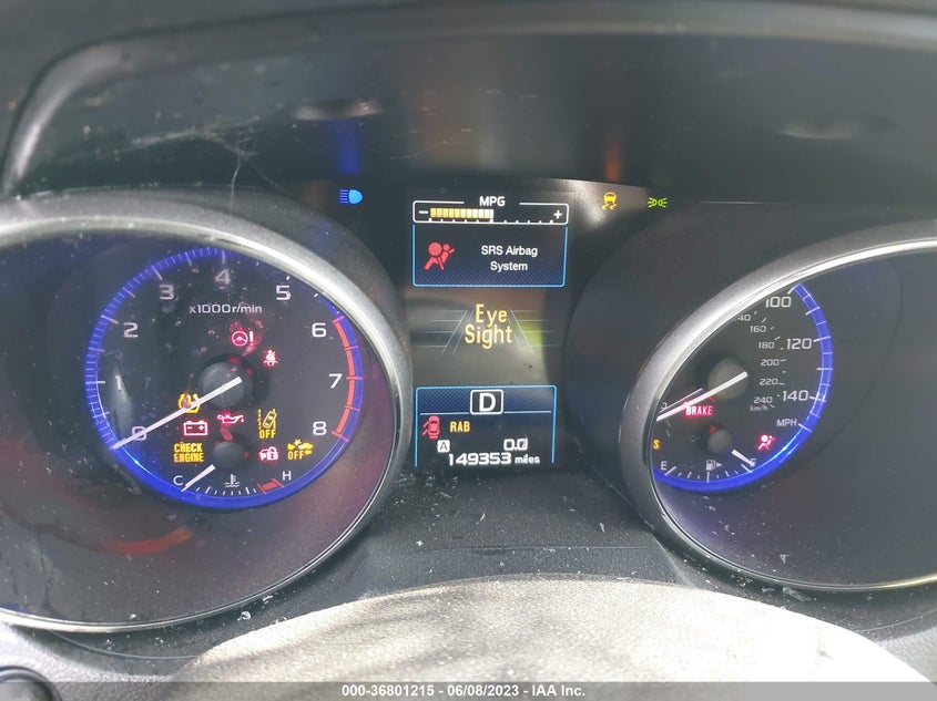 VIN 4S3BNAS60J3018497 2018 SUBARU LEGACY SPORT