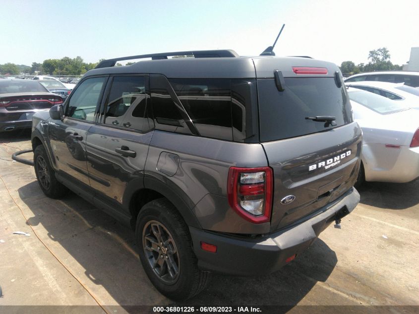 2022 FORD BRONCO SPORT BIG BEND - 3FMCR9B67NRE17854