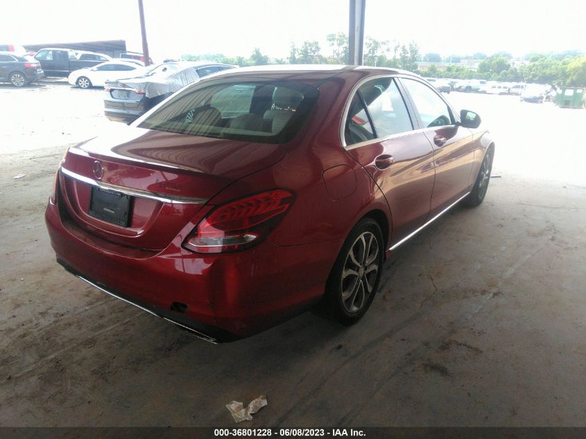 2016 MERCEDES-BENZ C-CLASS C 300 - 55SWF4JB0GU099610