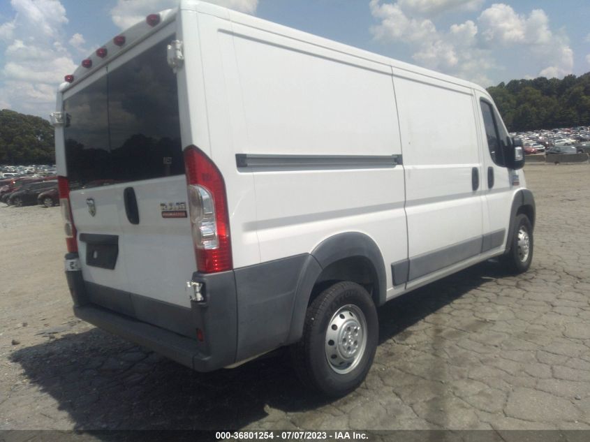 2017 RAM PROMASTER CARGO VAN - 3C6TRVAG2HE520514