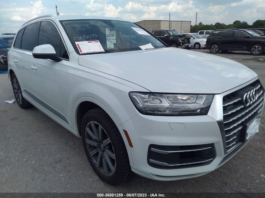 2019 AUDI Q7 PREMIUM PLUS - WA1LAAF79KD048459