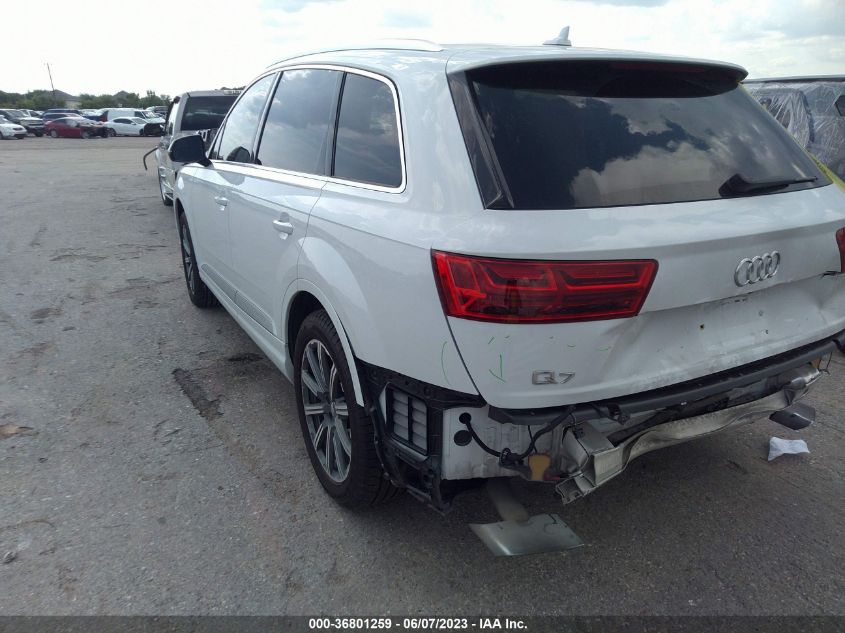 2019 AUDI Q7 PREMIUM PLUS - WA1LAAF79KD048459