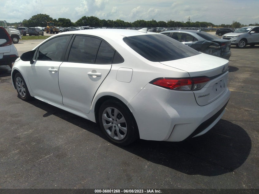 VIN 5YFEPMAE5MP187475 2021 TOYOTA COROLLA LE