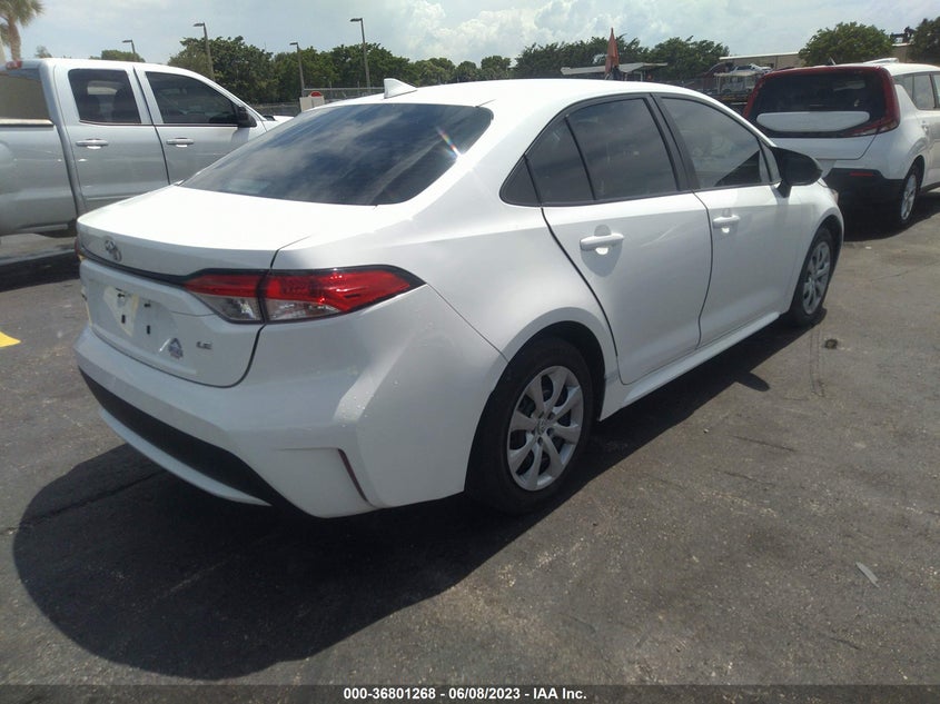 VIN 5YFEPMAE5MP187475 2021 TOYOTA COROLLA LE