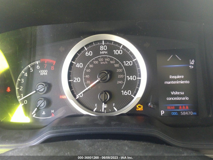 VIN 5YFEPMAE5MP187475 2021 TOYOTA COROLLA LE
