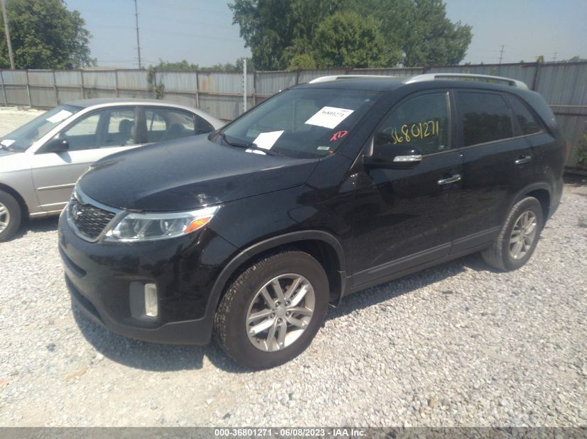 2014 KIA SORENTO LX - 5XYKT3A60EG509351