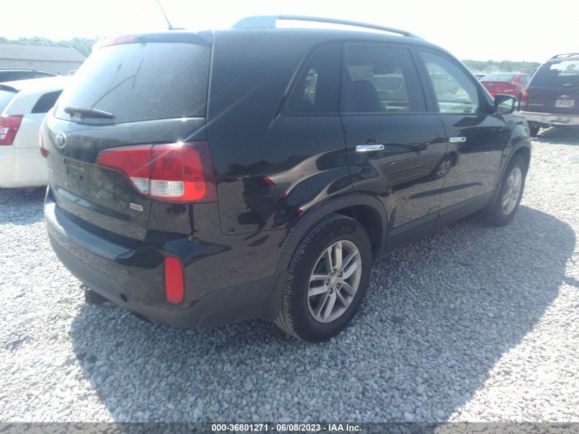 2014 KIA SORENTO LX - 5XYKT3A60EG509351