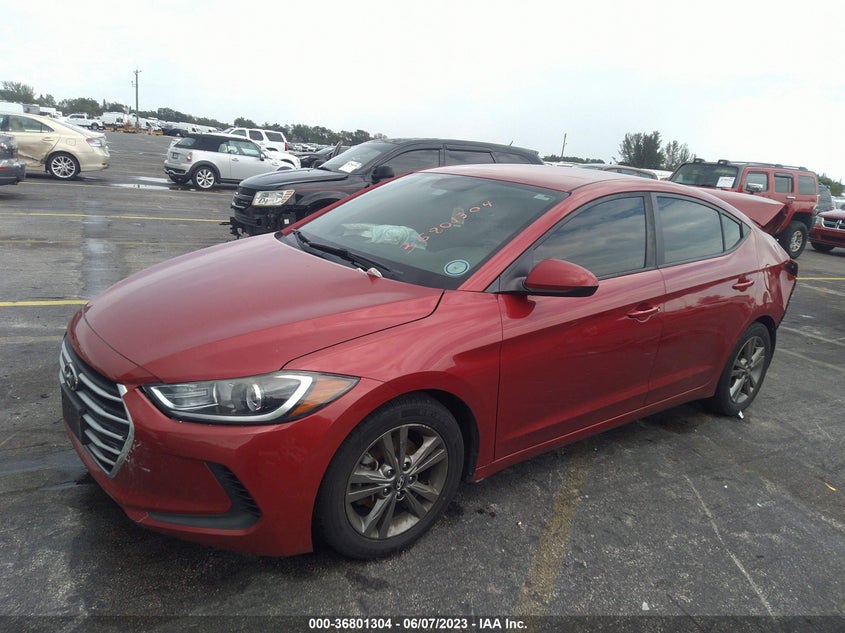 VIN 5NPD84LF0JH228456 2018 HYUNDAI ELANTRA SEL