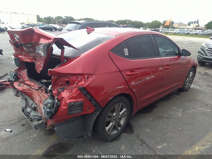 VIN 5NPD84LF0JH228456 2018 HYUNDAI ELANTRA SEL