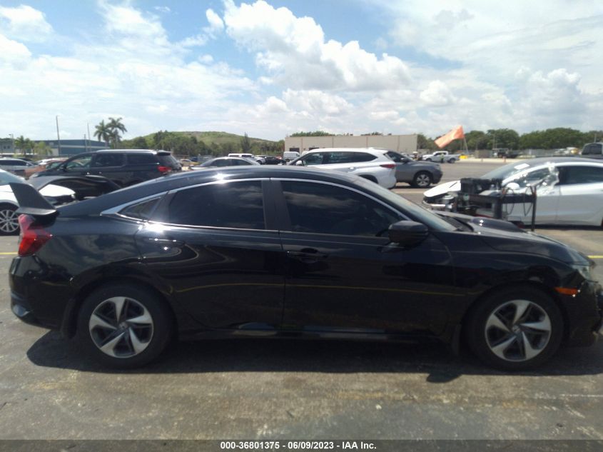 2019 HONDA CIVIC SEDAN LX - 19XFC2F62KE043970