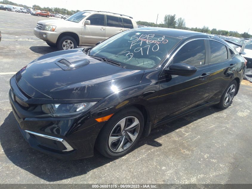 2019 HONDA CIVIC SEDAN LX - 19XFC2F62KE043970