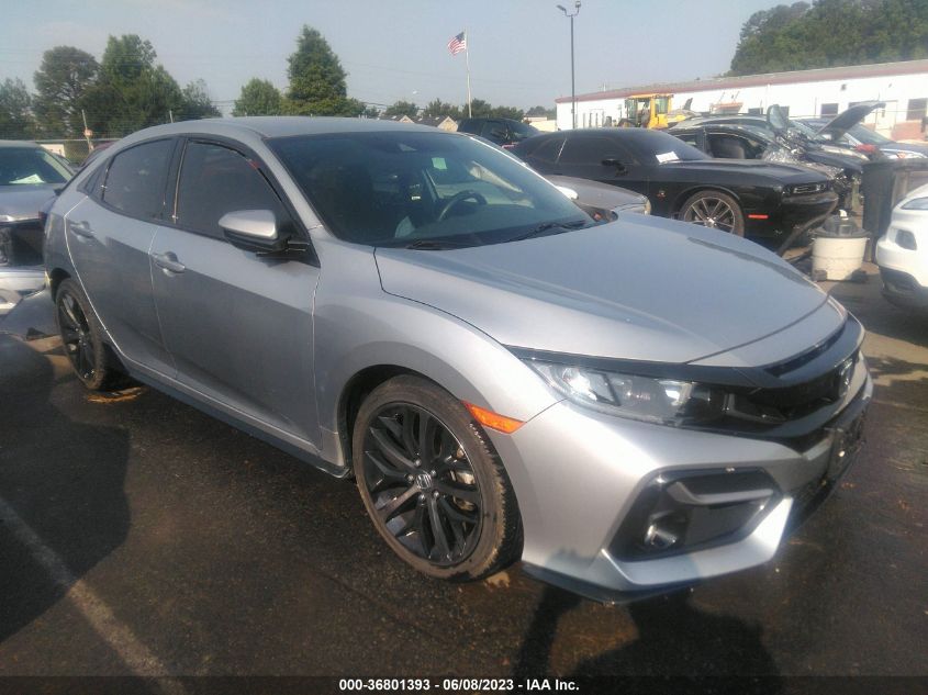 2021 HONDA CIVIC HATCHBACK SPORT - SHHFK7H43MU411094