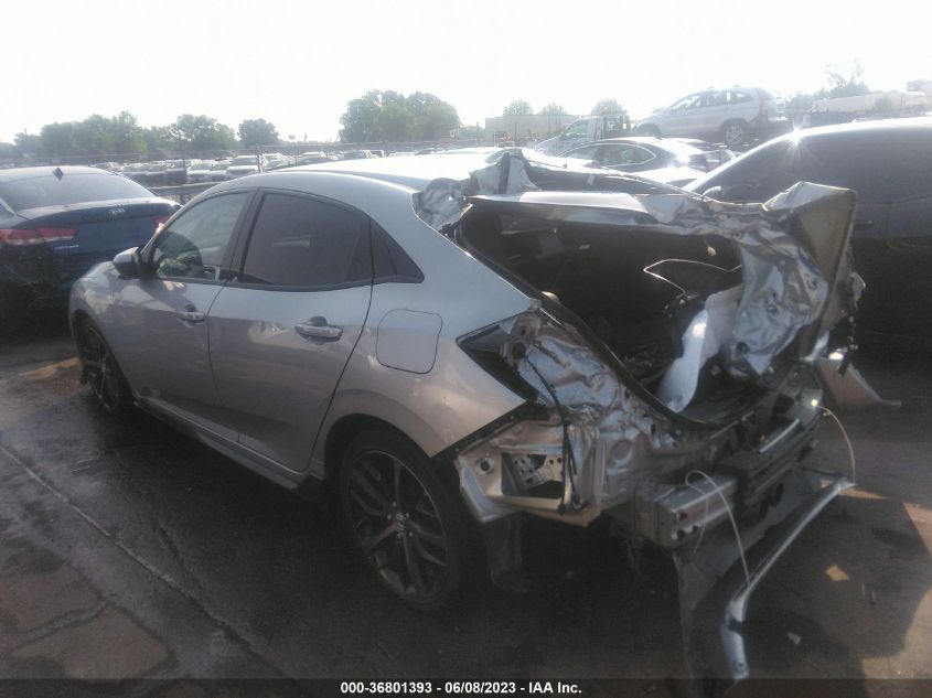2021 HONDA CIVIC HATCHBACK SPORT - SHHFK7H43MU411094