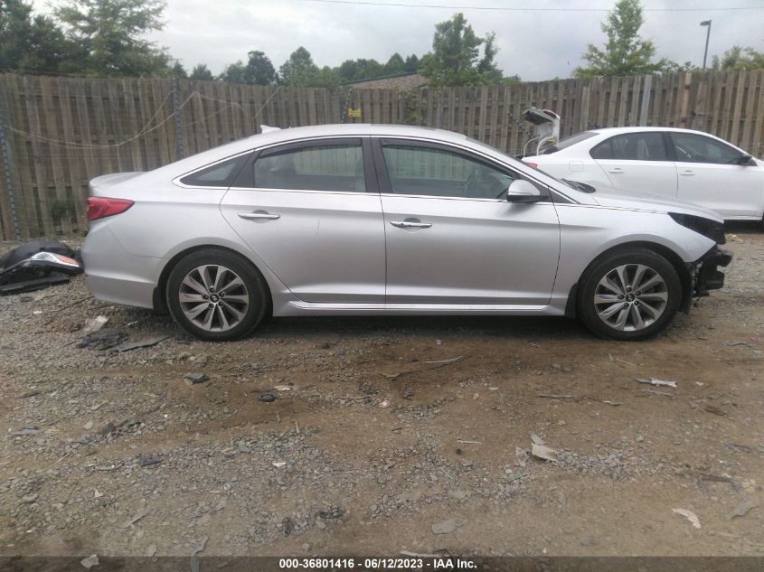 2017 HYUNDAI SONATA SPORT - 5NPE34AF5HH579427