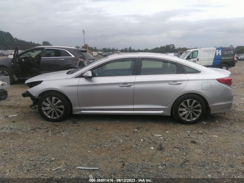 2017 HYUNDAI SONATA SPORT - 5NPE34AF5HH579427