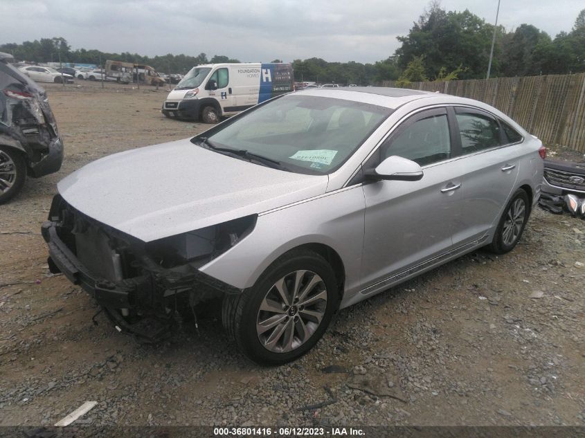 2017 HYUNDAI SONATA SPORT - 5NPE34AF5HH579427