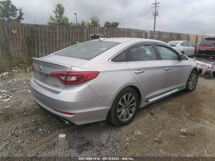 2017 HYUNDAI SONATA SPORT - 5NPE34AF5HH579427