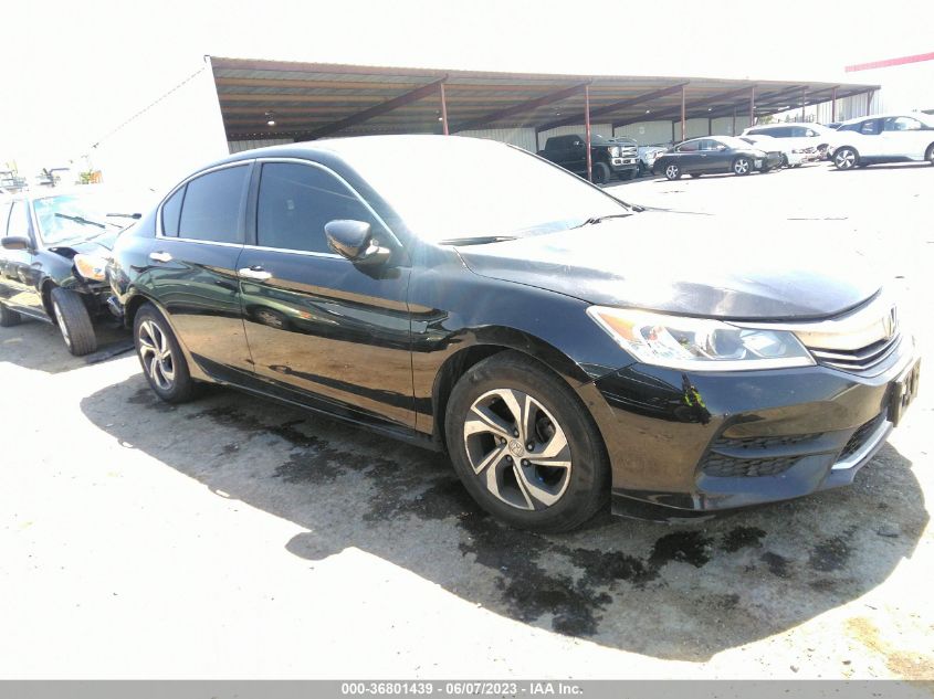 2017 HONDA ACCORD SEDAN LX - 1HGCR2F3XHA246917