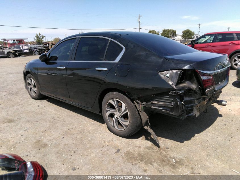 2017 HONDA ACCORD SEDAN LX - 1HGCR2F3XHA246917