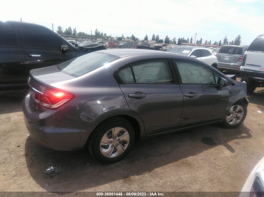 2015 HONDA CIVIC SEDAN LX - 2HGFB2F55FH524012