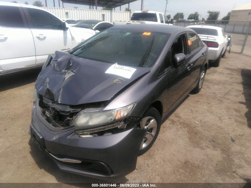 2015 HONDA CIVIC SEDAN LX - 2HGFB2F55FH524012
