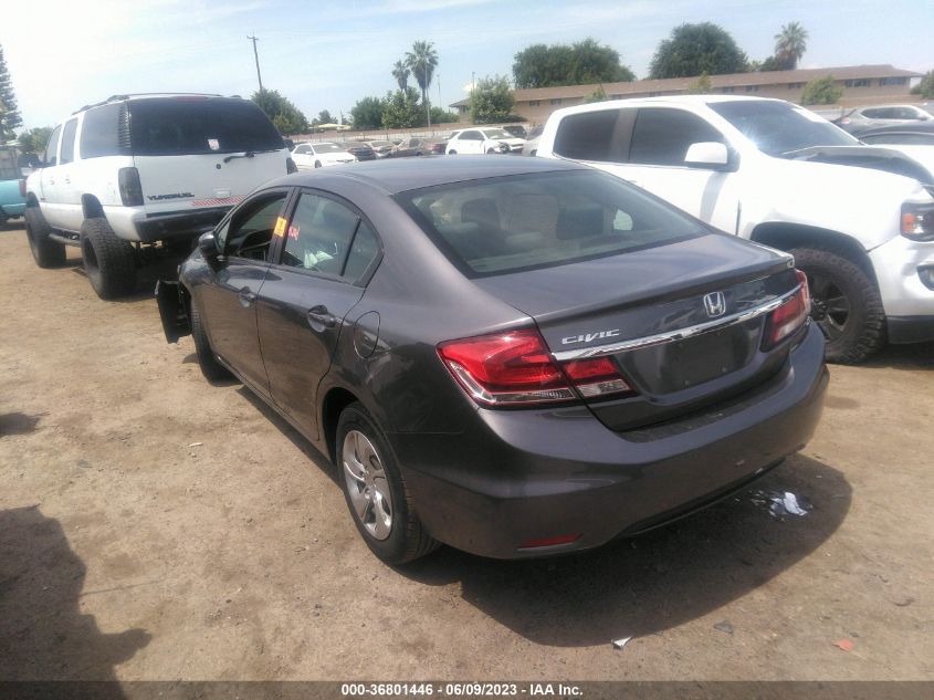 2015 HONDA CIVIC SEDAN LX - 2HGFB2F55FH524012