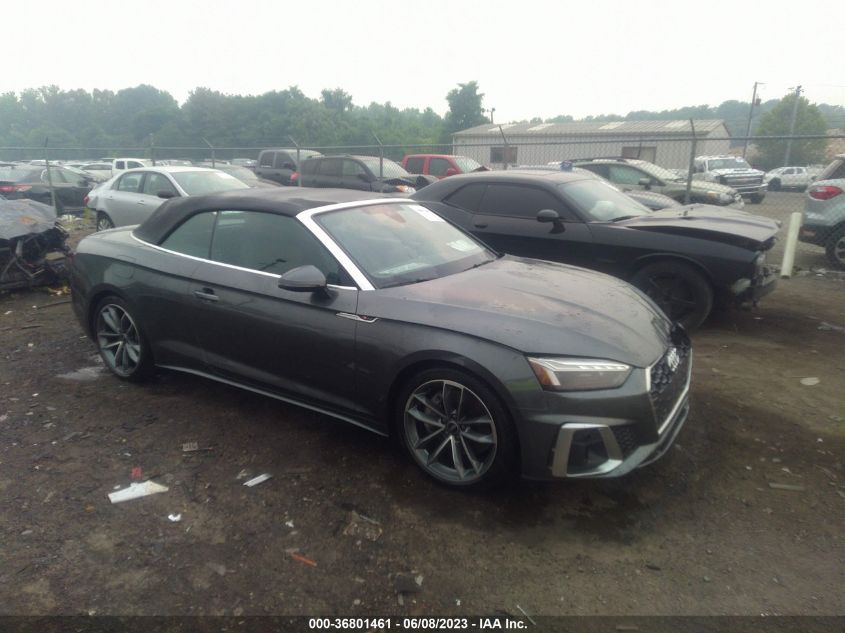 2023 AUDI A5 CABRIOLET S LINE PREMIUM PLUS - WAU4AGF51PN001307