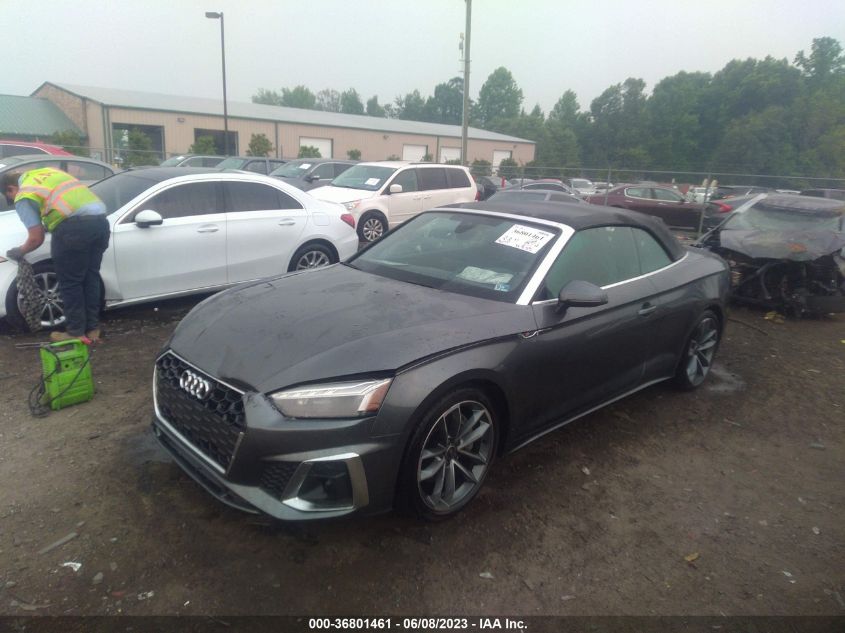 2023 AUDI A5 CABRIOLET S LINE PREMIUM PLUS - WAU4AGF51PN001307