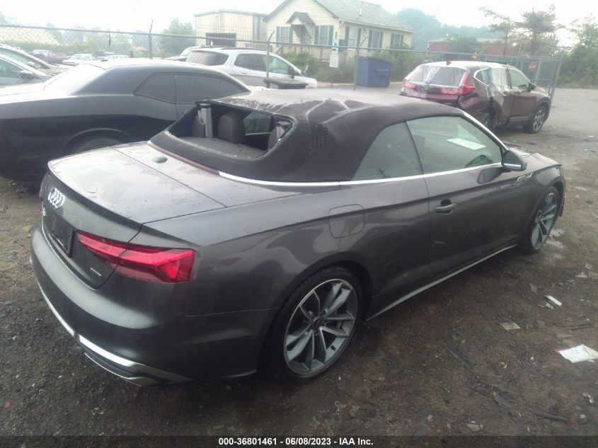 2023 AUDI A5 CABRIOLET S LINE PREMIUM PLUS - WAU4AGF51PN001307