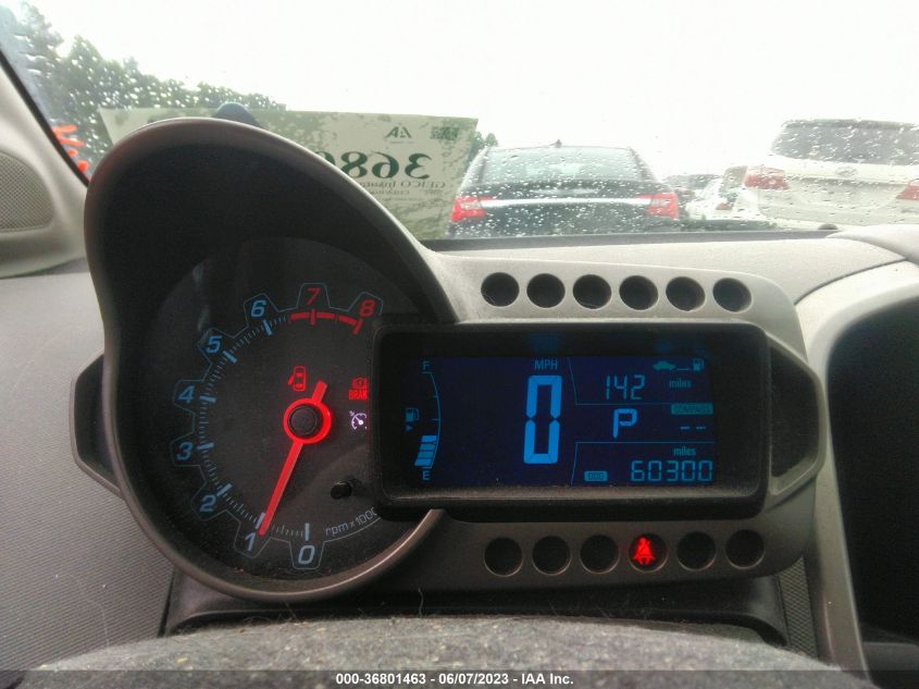 2015 CHEVROLET SONIC LT - 1G1JC6SH7F4135830