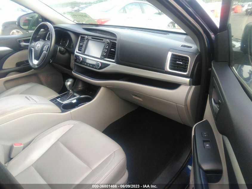 2015 TOYOTA HIGHLANDER XLE - 5TDJKRFH6FS167033