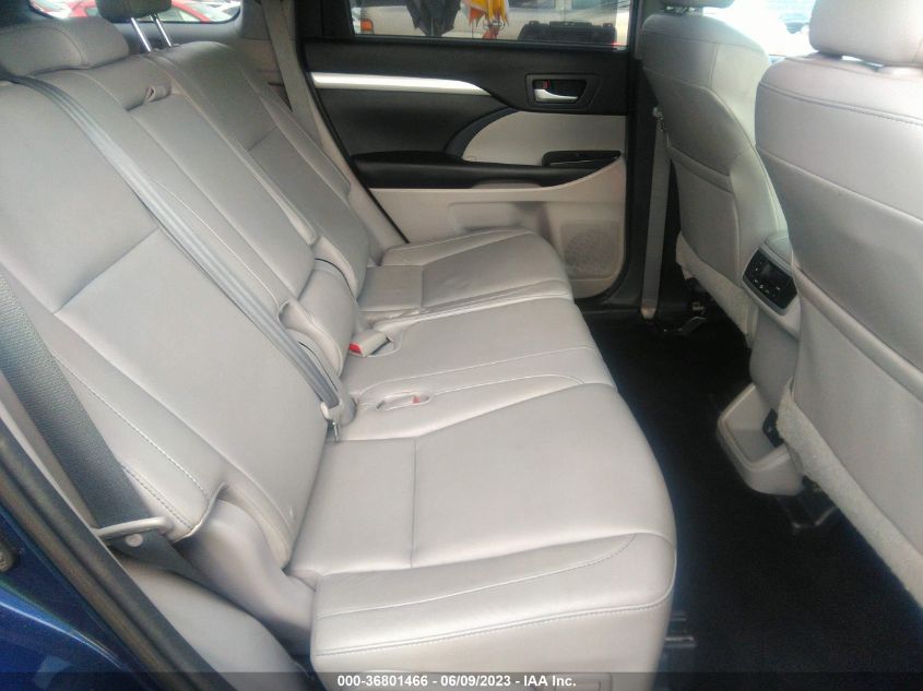 2015 TOYOTA HIGHLANDER XLE - 5TDJKRFH6FS167033