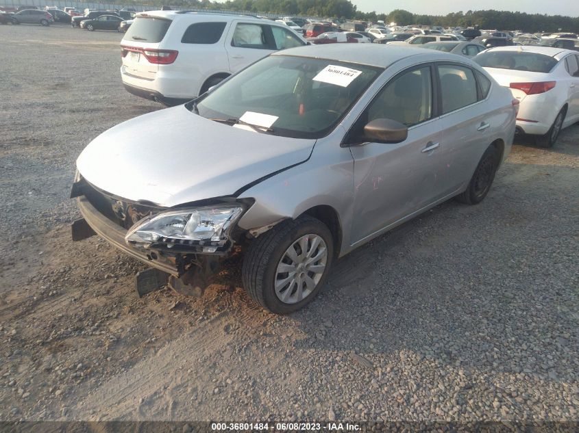 2015 NISSAN SENTRA S/SV/SR/SL - 3N1AB7AP5FY342323